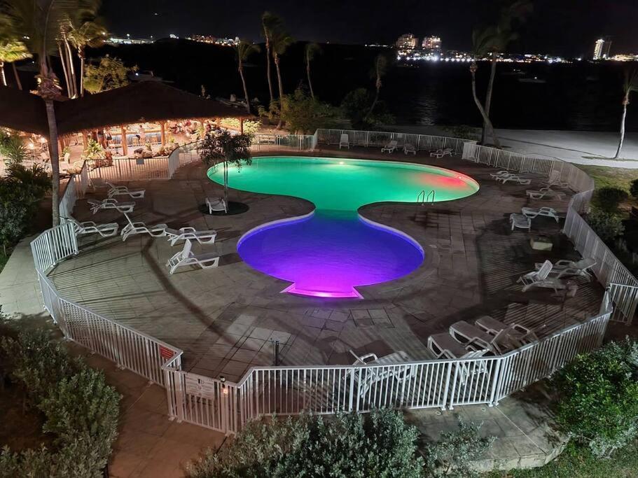 Superbe Studio Lumineux, Vue Sur Piscine Et Mer Baie Nettle Dış mekan fotoğraf